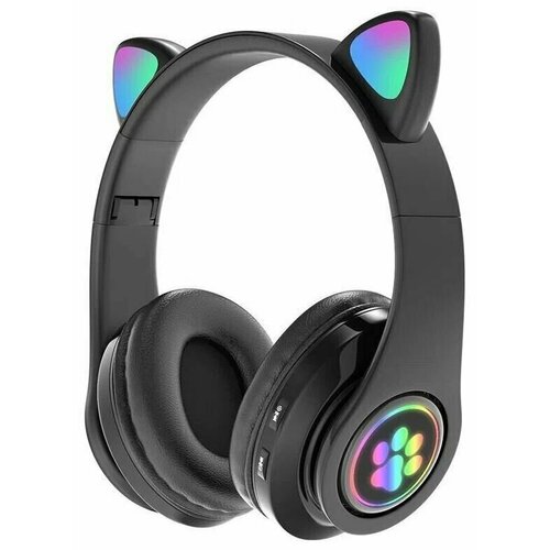 Беспроводные наушники со светящимися ушками кошкиНаушники для ребенка 140000₽