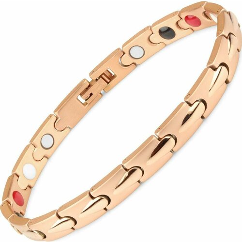 фото Браслет everiot, размер 21 см, розовый