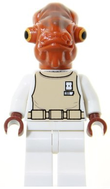 Минифигурка Lego Star Wars Admiral Ackbar sw0247