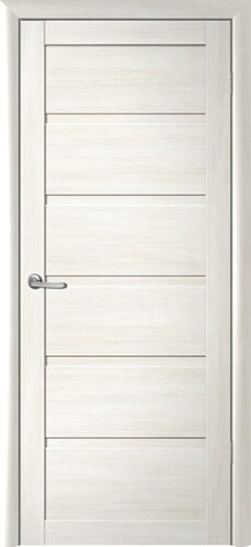 Межкомнатная дверь (комплект) Albero Вена Эко-Шпон / Белый кипарис / Глухое 70х200