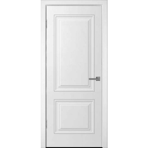Межкомнатная дверь WanMark Нео-2 / ПГ белая эмаль