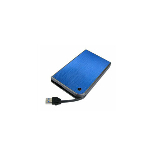 AgeStar 3UB2A14 (Blue) Мобил рек usb3.0 to 2,5"hdd SATA алюминий [10607]