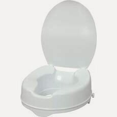 Изображение товара Насадка на унитаз с крышкой Barry 10527L для стандартных унитазов, увеличивает высоту на 12см, нагрузка до 115кг