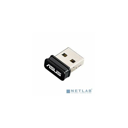 Asus Сетевое оборудование ASUS USB-N10 NANO USB2.0 802.11n 150Mbps nano size 90IG05E0-MO0R00