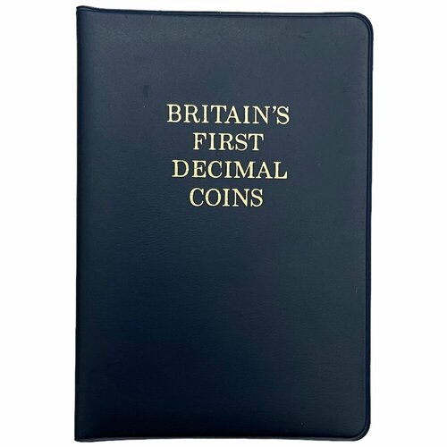 Великобритания, набор Britain's first decimal coins 1975 г.