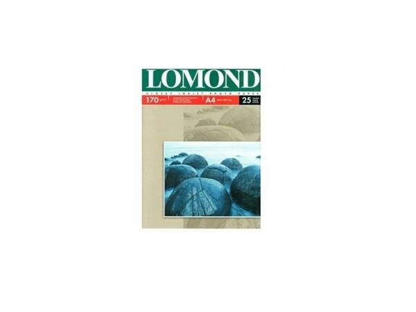 Бумага Lomond 102143 A4/170г/м2/25л./белый глянцевое для струйной печати [0102143] - фото №11