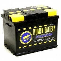 АКБ 6СТ- 62 "Тюмень" АПЗ (580А) о/п 242*175*190 LR (10.2024, россия) TYUMEN BATTERY арт. 6CT-62L0