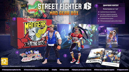 Игра PS5 Street Fighter 6 Collector's Edition для