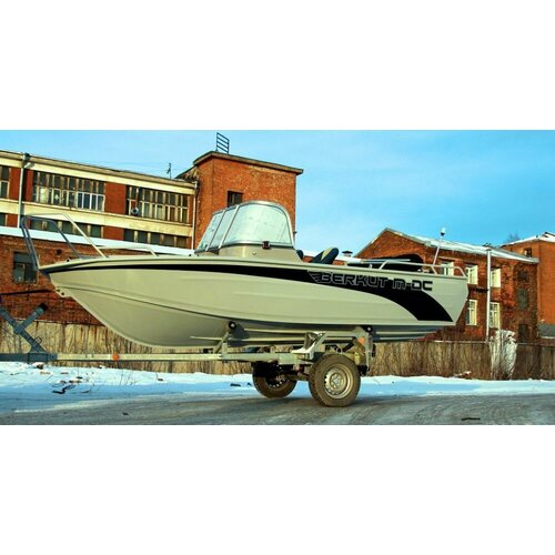 Тент на лодку BERKUT M-DC 2014, 2016 тент для лодки казанка 5м3 5м4 темно серый
