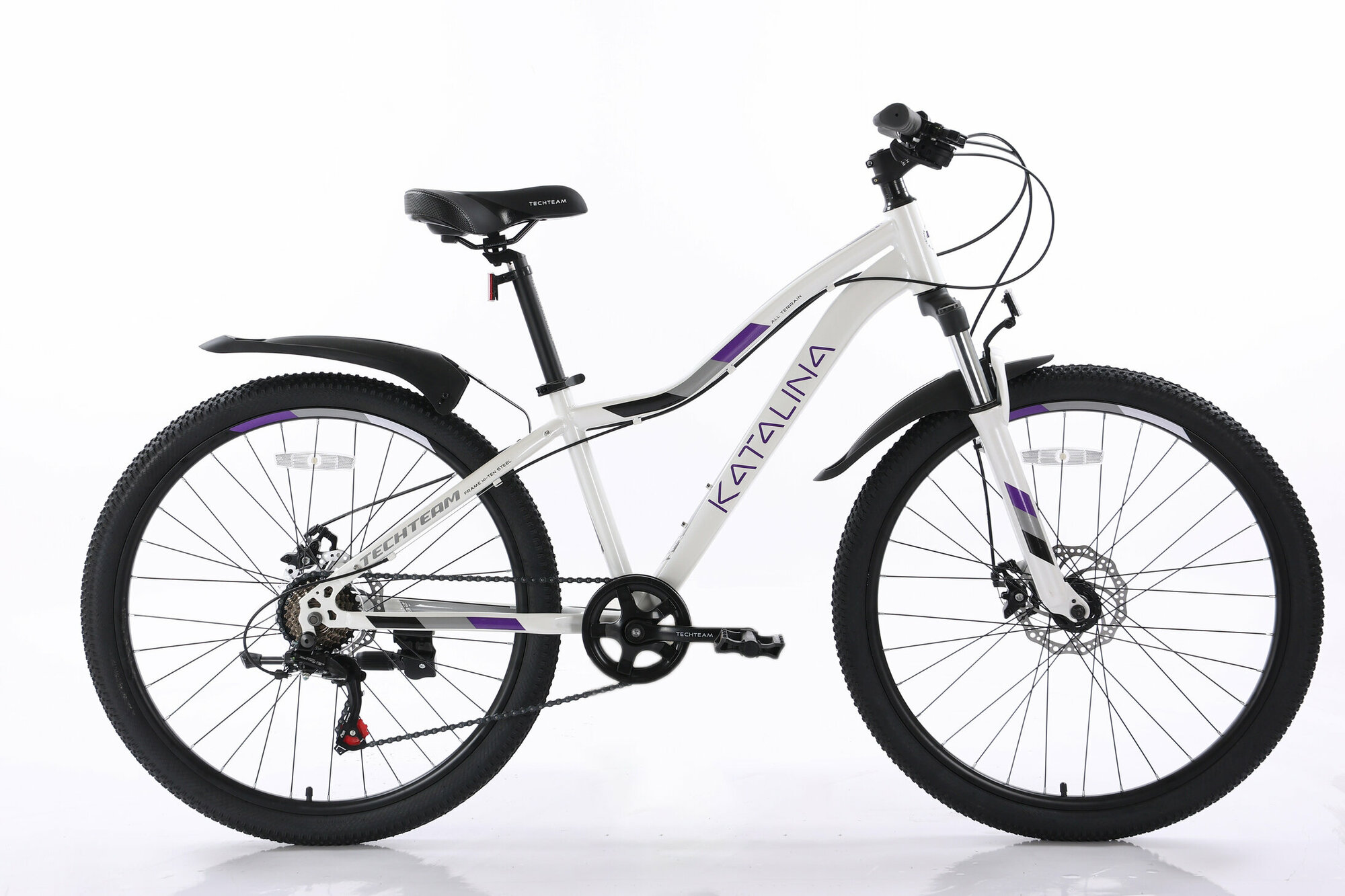 фото Велосипед Tech Team Katalina 24"х13" белый 2023