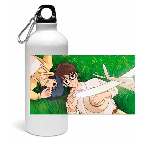 фото Спортивная бутылка ветер крепчает, the wind rises №11 animashop