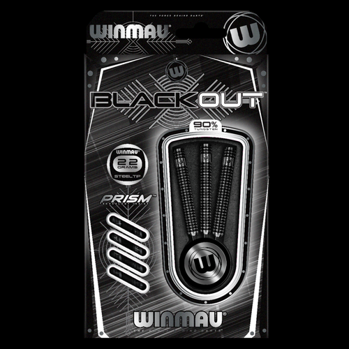 фото Дротики winmau blackout 22gr 1083.22 (1757) new`23