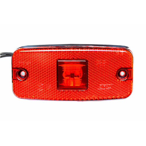фото Фонарь габаритный led 12-24v, красный (111х51мм, 2-светодиода) at