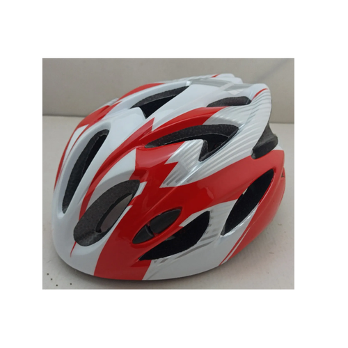 Шлем защитный спортивный FSD-HL057 out-mold размер M (52-56 см) красно-белый/600322