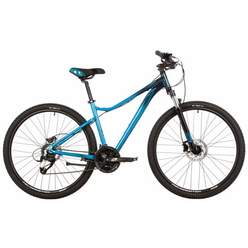 фото Женский велосипед stinger laguna pro 27.5" (2023) 17" синий (161-178 см)
