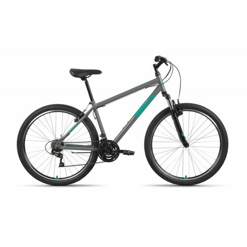 Велосипед 27.5 FORWARD ALTAIR MTB HT 1.0 (21-ск.) 2022 (рама 17) темный/серый/мятный