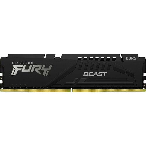 Оперативная память Kingston Fury Beast Black 32ГБ DDR5 5200 МГц DIMM CL36 [KF552C36BBE-32]