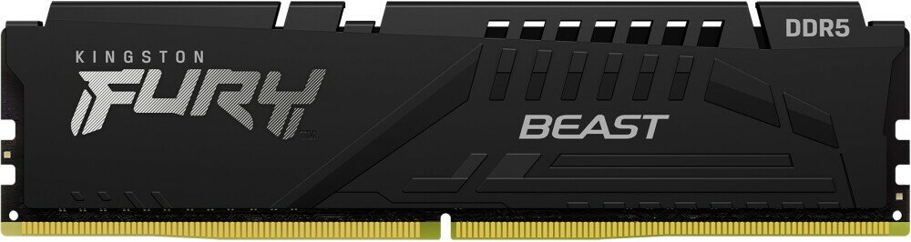 Оперативная память Kingston Fury Beast Black 32ГБ DDR5 5200 МГц DIMM CL36 [KF552C36BBE-32]