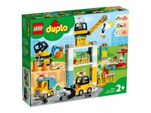 Конструктор LEGO DUPLO 10933 Башенный кран на стройке