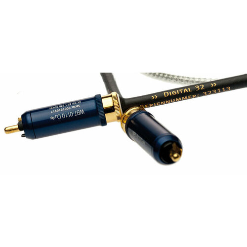 Кабель межблочный аудио Silent Wire Digital 32 mk2 RCA, Coaxial 1.0m