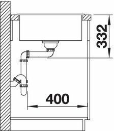 Мойка Blanco Zia 5 S Silgranit PuraDur, кофе, 520519 - фото №5