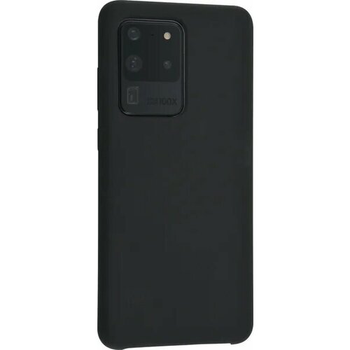 Накладка силикон для Samsung Silicone Cover Galaxy S20 Ultra (S11+) Black