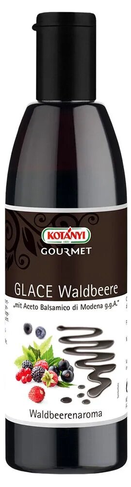 Крем-соус бальзамический 250 мл со вкусом лесных ягод Kotanyi, 1 шт