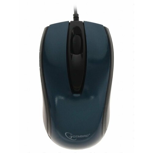 Мышь проводная Gembird MOP-405-B Silent синий 239600₽