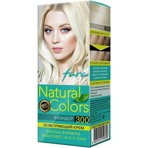 Крем-краска для волос Fara Natural Colors 300 Блондор