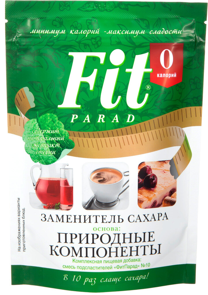 Заменитель сахара FITPARAD №10, 150г