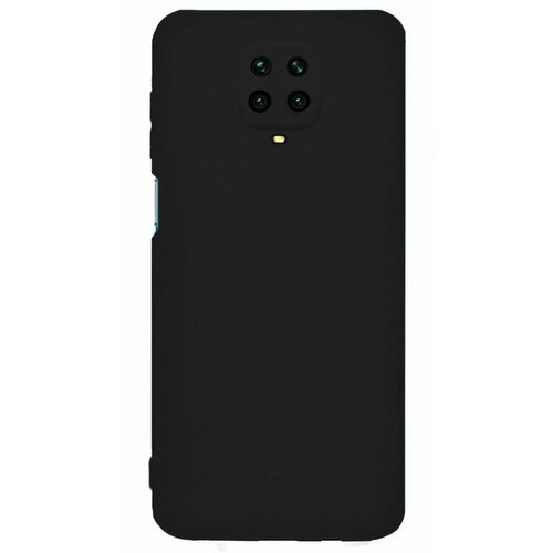 Накладка силиконовая Silicone Cover для Xiaomi Redmi Note 9 Pro / Xiaomi Redmi Note 9S черная