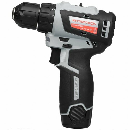 Дрель-шуруповерт Интерскол ДА-1012В 38 минимакс 1828600₽