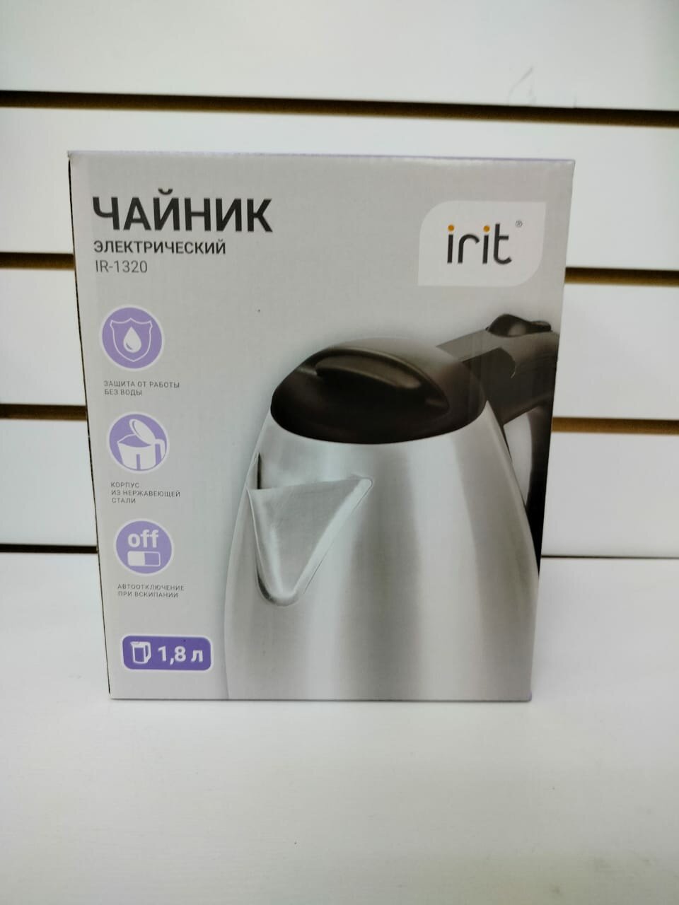 Чайник irit IR-1320, Silver