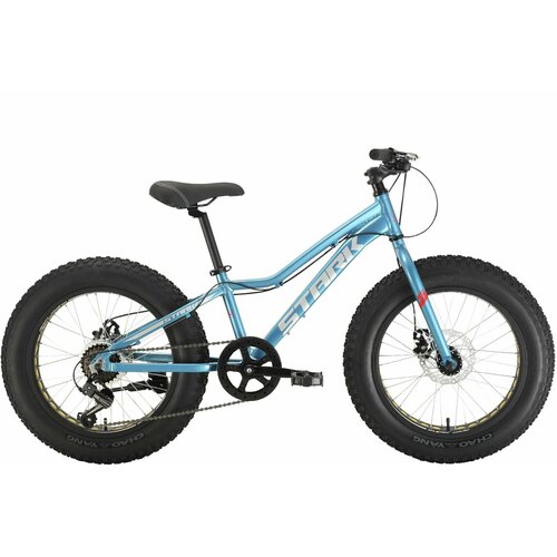 Подростковый фэт-байк Stark Rocket Fat 201 D 2022 рама 11 голубойбелый 3557000₽