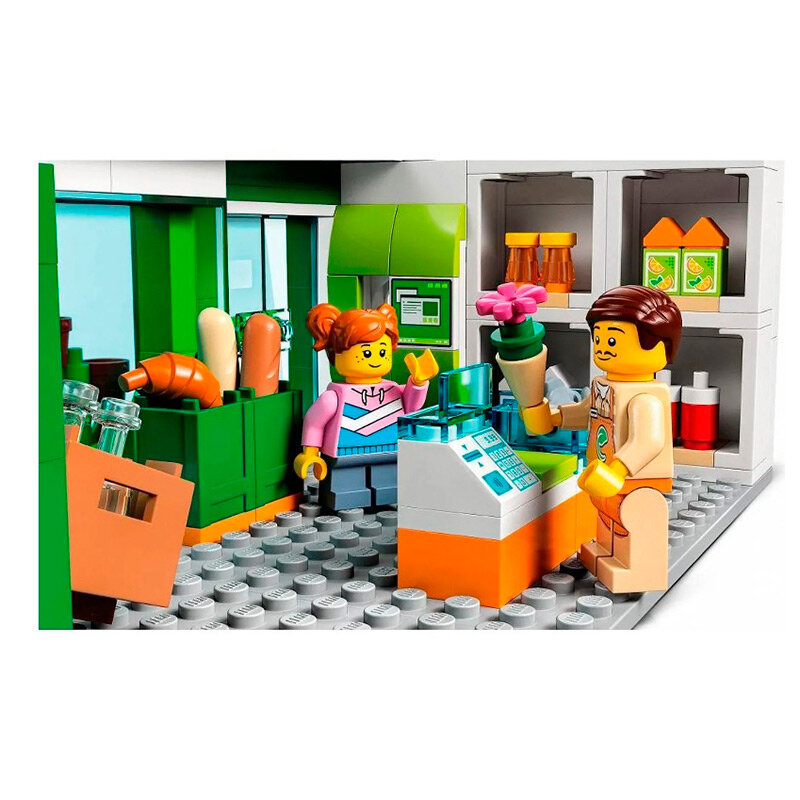 Конструктор LEGO City "Продуктовый магазин" 60347 - фото №6