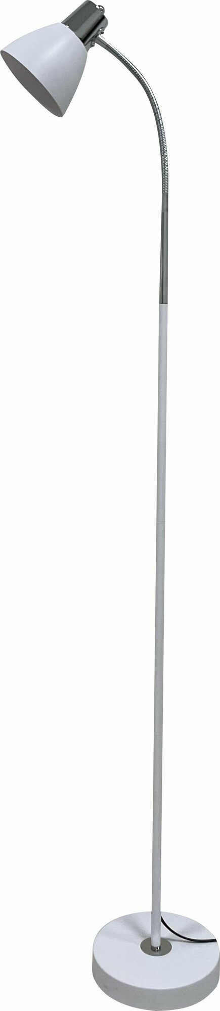 Напольный светильник торшер лофт Трансвит Руна, 40 Вт, 220 В, E27, белый