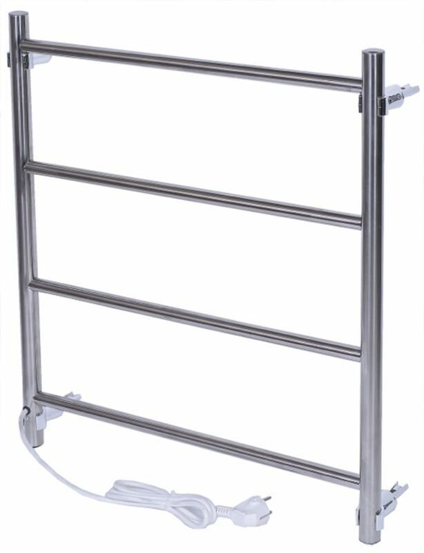 фото Полотенцесушитель электрический Лесенка 500х600мм / Полотенцесушитель электрический из нержавеющей стали Лесенка 500х600мм
