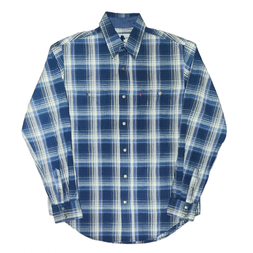 фото Рубашка west rider, размер m (ворот 39-40), синий