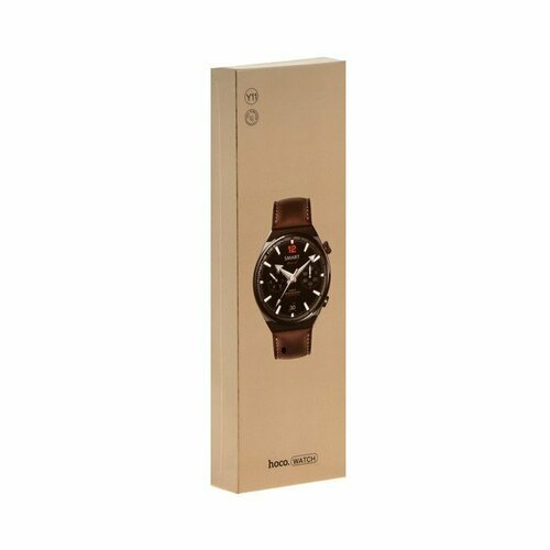 Смарт-часы Hoco Y11 15 360x360 IP68 BT50 320 мАч чёрные 5644₽