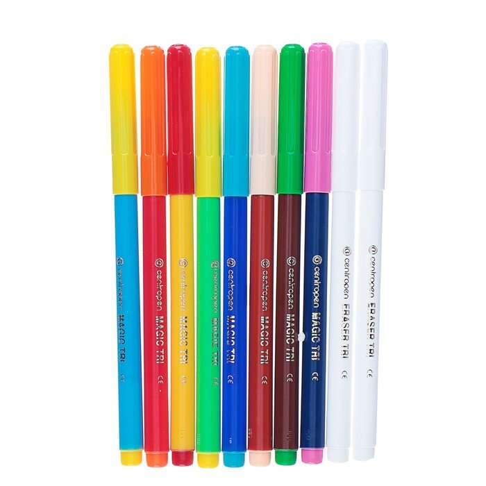 Фломастеры Centropen Magic 8+2=16 измен. цвет - фото №10