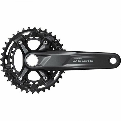 Система Shimano Deore FC-M5100-B2 для 2x11ск 175мм ин. вал 36-26T без каретк. для CL:51,8мм система shimano deore fc m4100 2 10ск 36 26t 170mm