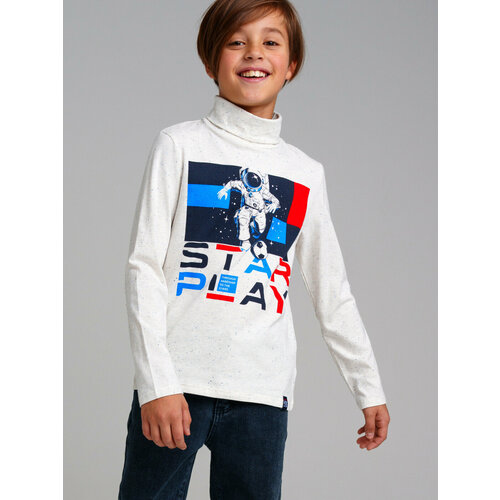 фото Водолазка playtoday, размер 164, серый