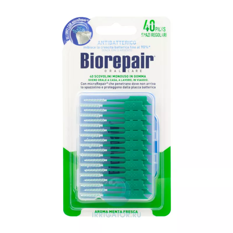 Biorepair Одноразовые мягкие ершики стандартные (Biorepair, ) - фото №3