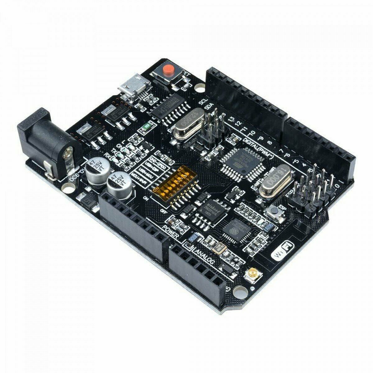 Uno R3 + WiFi ESP8266 (Arduino совместимая плата) — фото 1