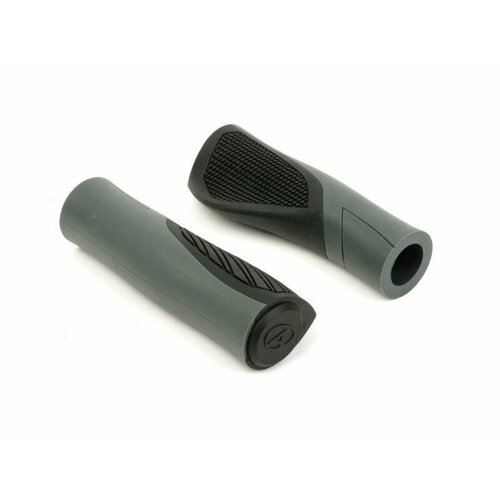 фото Грипсы author 8-33452009 на руль agr ergo r1 130мм резин. эргон. 2-х комп.+гель (50) серые