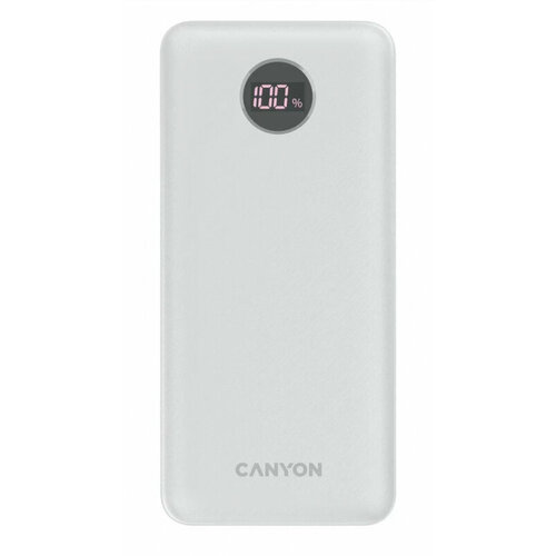 Внешний аккумулятор CANYON CNE-CPB2002W 20000mAh белый 300500₽