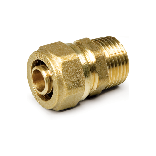 фото Муфта компрессионная с наружной резьбой 3/4" х 20 (2.0) byr pex