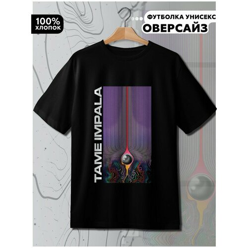 фото Футболка hypnotica, размер l, черный