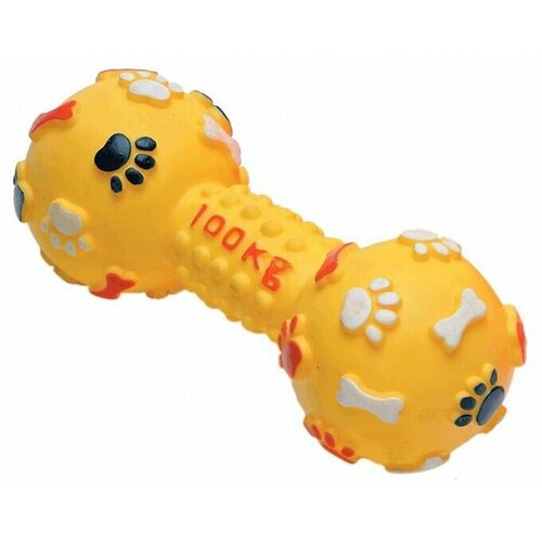 Игрушка для собак, Гантель 100кг, 150мм