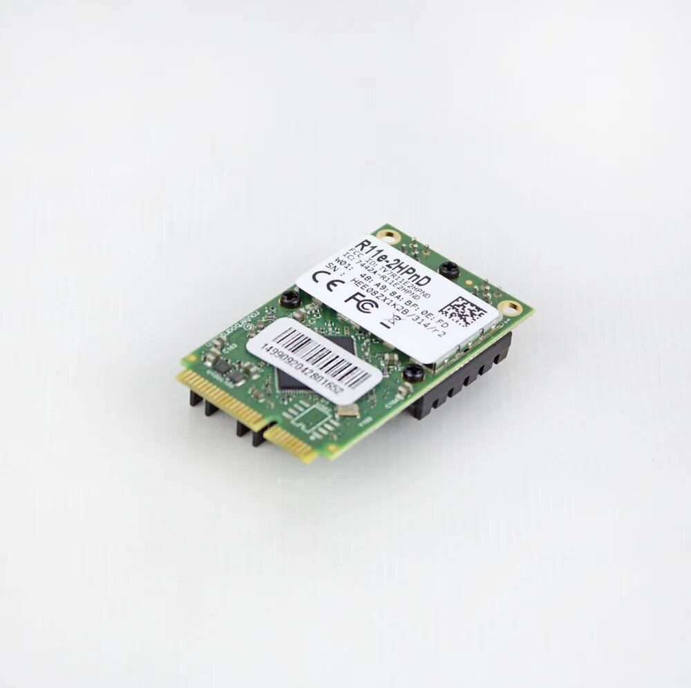 Wi-Fi адаптер MikroTik R11e-2HPnD, mini PCI-E